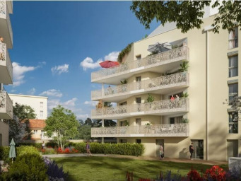 Appartement a louer decines-charpieu - 2 pièce(s) - 42 m2 - Surfyn