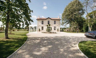 Villa au Calme Bordée de Chênes à 15 Minutes de Bordeaux et du