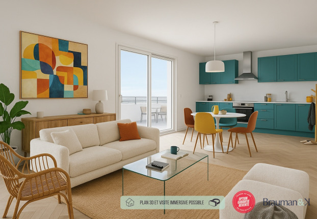 Appartement 4 pièces 90 m² · à Centre Ville, Gujan-Mestras · 90 m² · 517 000 €