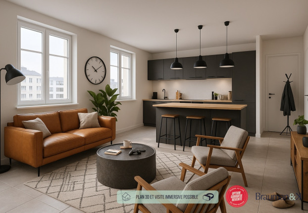 Appartement 3 pièces 80 m² · à Paris 16ème · 80 m² · 1 365 000 €
