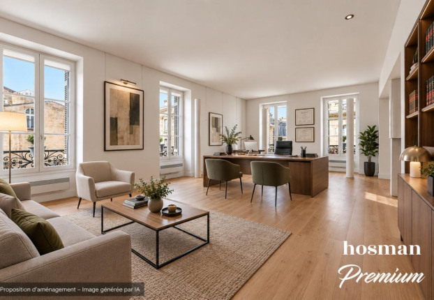 Appartement 3 pièces 108 m² · à Hôtel de Ville-Quinconce-Saint Seurin-Fondaudège, Bordeaux · 108 m² · 825 000 €