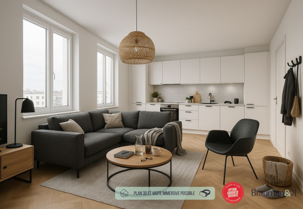 Appartement 3 pièces 64 m² · à Raspail-Montparnasse, Paris 14ème · 64 m² · 1 080 000 €