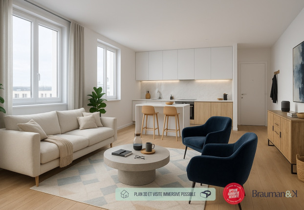 Appartement 4 pièces 104 m² · à Paris 17ème · 104 m² · 1 480 000 €