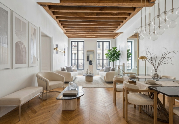 Appartement 5 pièces 119 m² · à Paris 2ème · 119,1 m² · 1 495 000 €
