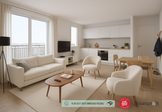 Appartement 3 pièces 76 m² · à Benerville-sur-Mer · 76 m² · 594 000 €