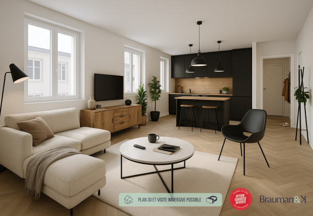 Appartement 4 pièces 71 m² · à Paris 18ème · 71 m² · 923 000 €