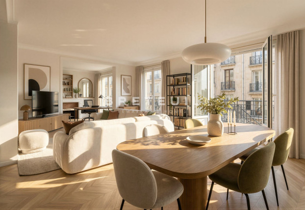 Appartement 5 pièces 142 m² · à Paris 16ème · 141,8 m² · 1 580 000 €