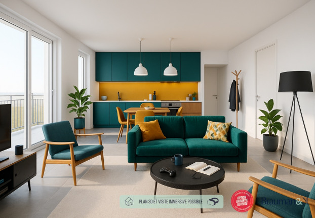 Appartement 4 pièces 77 m² · à Lyon 3ème · 77 m² · 495 000 €