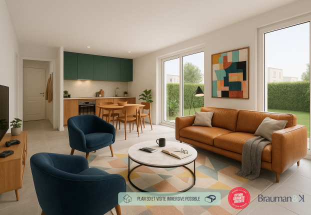 Appartement 4 pièces 80 m² · à Cessy · 80 m² · 519 900 €