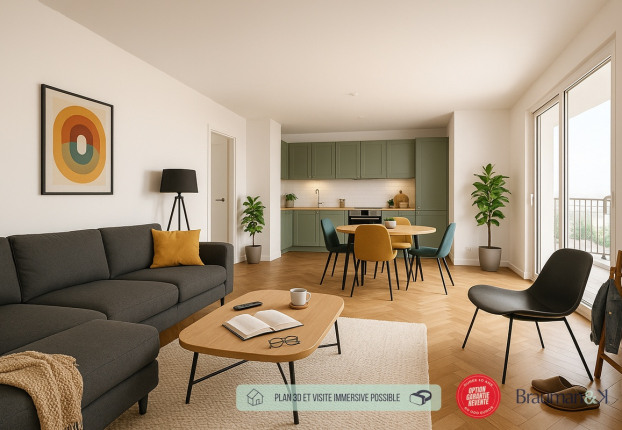 Appartement 4 pièces 88 m² · à Les Cougoulins-Rastines, Antibes · 88 m² · 630 000 €