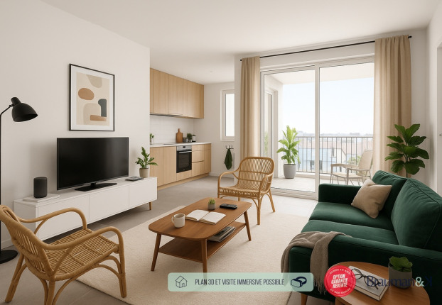 Appartement 3 pièces 66 m² · à Saint-Paul · 66 m² · 389 000 €