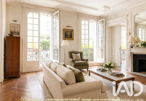 Appartement 5 pièces 171 m² · à Porte Dauphine, Paris 16ème · 170,6 m² · 2 340 000 €