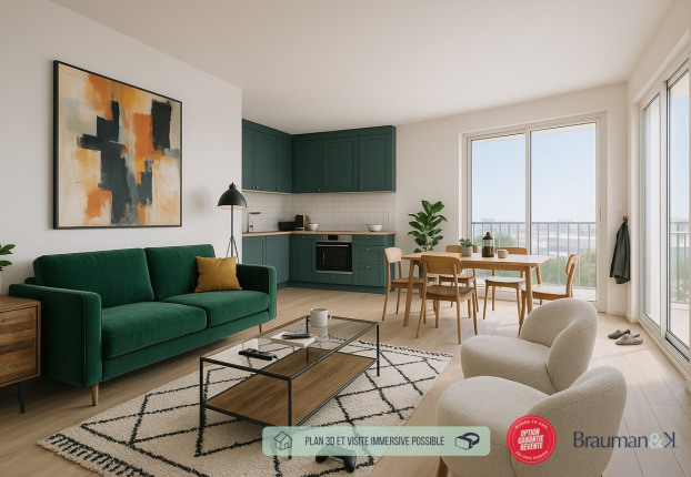 Appartement 3 pièces 65 m² · à Les Minimes-Tasdon, la Rochelle · 65 m² · 569 000 €