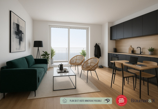 Appartement 3 pièces 61 m² · à Saint-Paul · 61 m² · 362 200 €