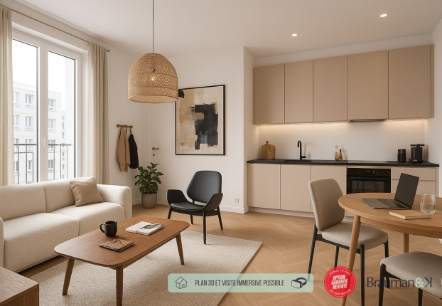 Appartement 2 pièces 45 m² · à Paris 16ème · 45 m² · 740 000 €