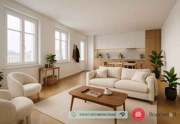 Appartement 4 pièces 70 m² · à Paris 18ème · 70 m² · 904 000 €