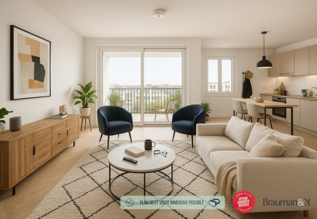 Appartement 3 pièces 65 m² · à Paris 14ème · 65 m² · 1 081 000 €