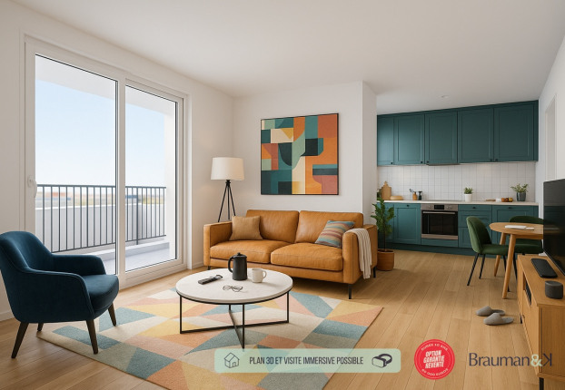 Appartement 3 pièces 56 m² · à Hôtel de Ville-Planchette, Levallois-Perret · 56 m² · 820 000 €