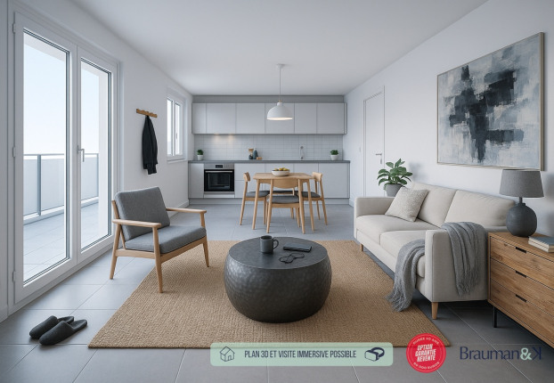 Appartement 2 pièces 47 m² · à Saint-Paul · 47 m² · 249 000 €
