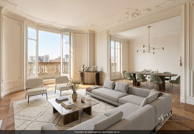 Appartement 6 pièces 214 m² · à Paris · 214 m² · 2 430 000 €