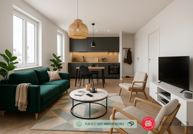 Appartement 2 pièces 52 m² · à Paris 14ème · 52 m² · 895 000 €
