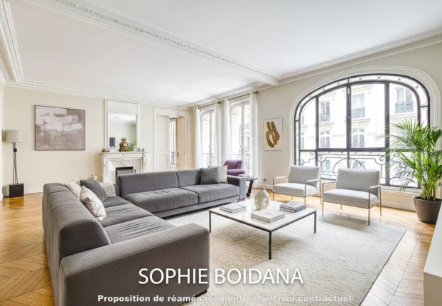 Appartement 6 pièces 204 m² · à Courcelles-Wagram, Paris 17ème · 203,6 m² · 2 256 000 €