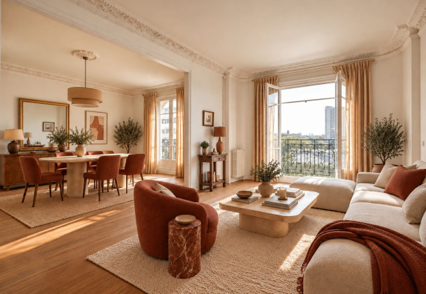 Appartement 4 pièces 108 m² · à Auteuil Nord, Paris 16ème · 108 m² · 1 145 000 €