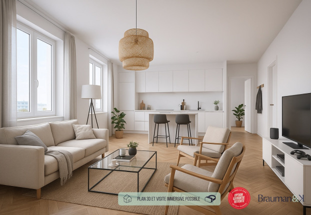 Appartement 4 pièces 81 m² · à Villeurbanne · 81 m² · 516 000 €