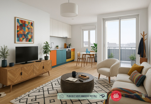 Appartement 3 pièces 74 m² · à Paris 18ème · 74 m² · 898 000 €