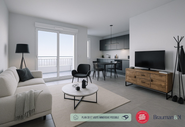 Appartement 3 pièces 78 m² · à Sergy · 78 m² · 518 000 €