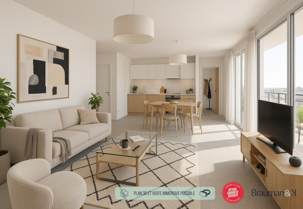 Appartement 4 pièces 74 m² · à Paris 13ème · 74 m² · 1 220 000 €