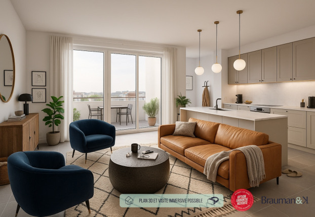 Appartement 5 pièces 107 m² · à La Riche · 107 m² · 500 000 €