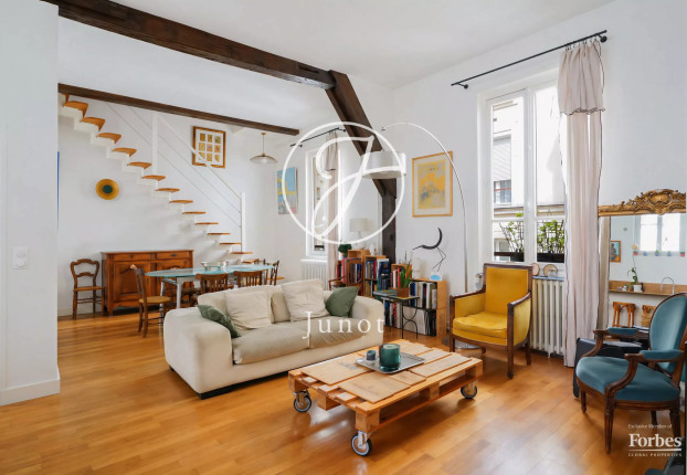 Maison 5 pièces 92 m² · à Paris 6ème · 91,7 m² · 1 180 000 €