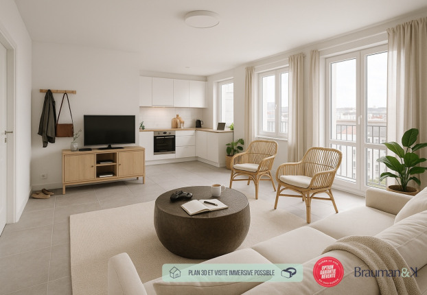 Appartement 3 pièces 96 m² · à Paris 16ème · 96 m² · 1 296 793 €