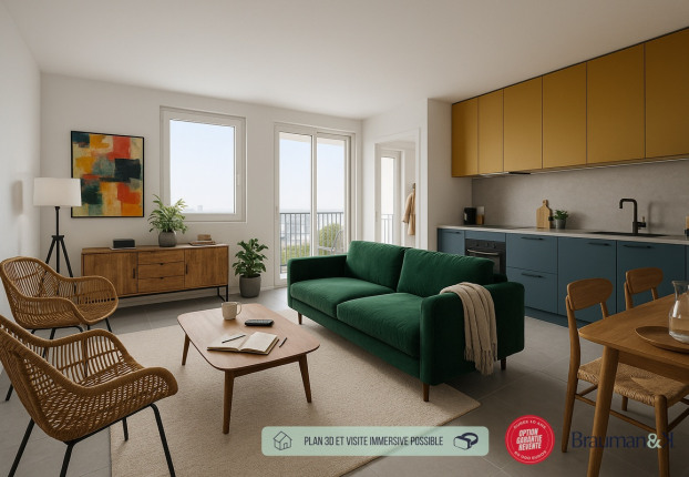 Appartement 2 pièces 42 m² · à Antibes · 42 m² · 504 000 €