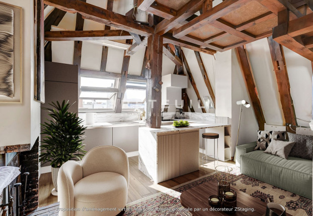 Appartement 3 pièces 115 m² · à Arsenal, Paris 4ème · 114,7 m² · 3 300 000 €