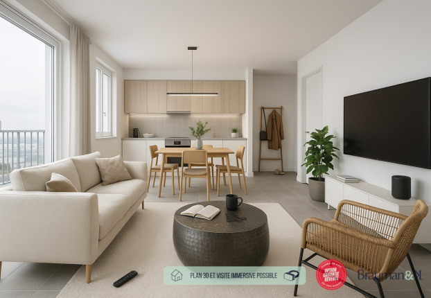 Appartement 3 pièces 78 m² · à Sergy · 78 m² · 518 000 €