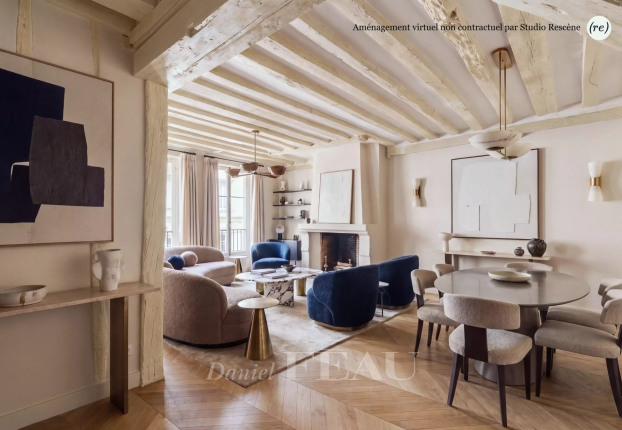 Appartement 2 pièces 65 m² · à Arsenal, Paris 4ème · 65 m² · 895 000 €