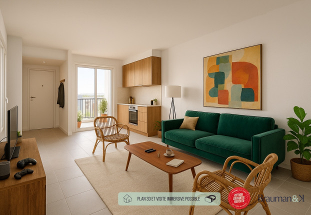 Appartement 3 pièces 66 m² · à Benerville-sur-Mer · 66 m² · 497 000 €