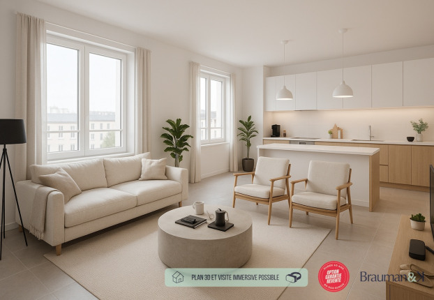 Appartement 4 pièces 89 m² · à Paris 14ème · 89 m² · 1 380 000 €