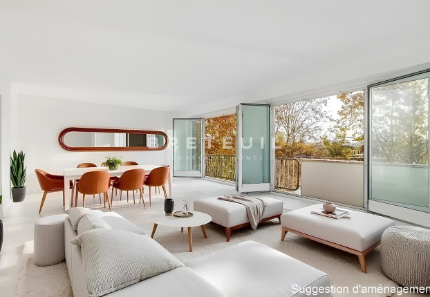 Appartement 5 pièces 136 m² · à Auteuil Sud, Paris 16ème · 135,8 m² · 1 360 000 €