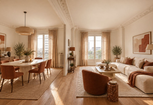 Appartement 4 pièces 108 m² · à Auteuil Nord, Paris 16ème · 108 m² · 1 145 000 €