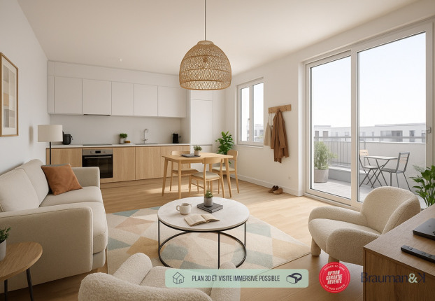 Appartement 2 pièces 45 m² · à Remire-Montjoly · 45 m² · 206 000 €