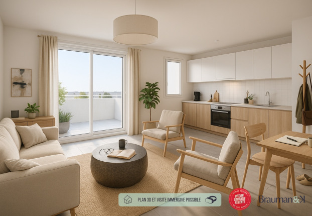 Appartement 3 pièces 62 m² · à Poisy · 62 m² · 501 900 €