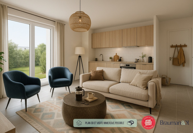 Appartement 3 pièces 69 m² · à Les Minimes-Tasdon, la Rochelle · 69 m² · 595 000 €