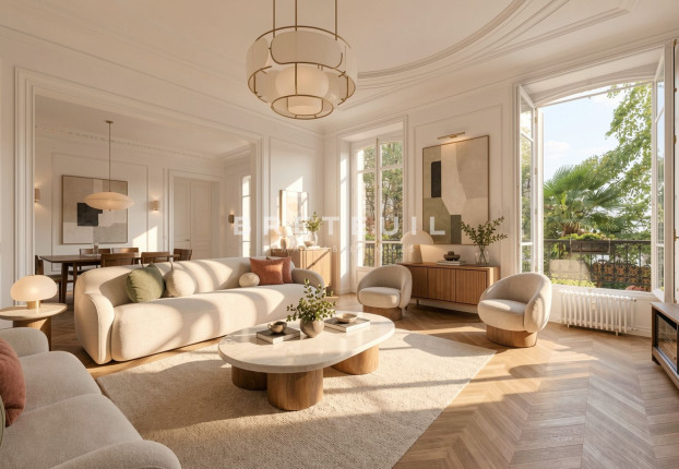 Appartement 6 pièces 222 m² · à Mairie, Paris 8ème · 222 m² · 2 850 000 €