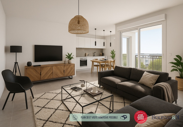 Appartement 4 pièces 102 m² · à Sergy · 102 m² · 567 000 €