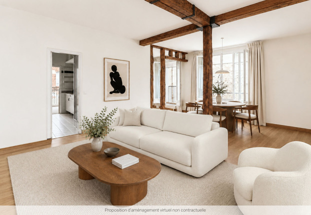 Appartement 3 pièces 82 m² · à Saint Merri, Paris 4ème · 81,8 m² · 899 000 €