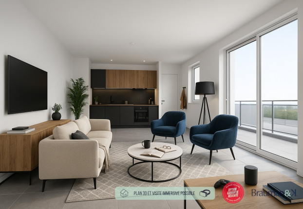 Appartement 3 pièces 86 m² · à Mairie, Marcq-en-Barœul · 86 m² · 535 000 €
