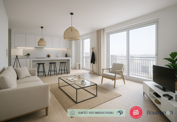Appartement 4 pièces 80 m² · à Secrétan, Paris 19ème · 80 m² · 910 000 €